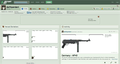 Desktop Screenshot of darthpandanl.deviantart.com