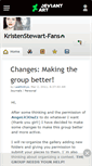 Mobile Screenshot of kristenstewart-fans.deviantart.com
