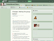 Tablet Screenshot of kristenstewart-fans.deviantart.com