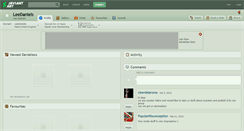 Desktop Screenshot of leedaniels.deviantart.com