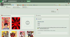 Desktop Screenshot of dreamhunter.deviantart.com