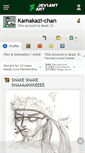 Mobile Screenshot of kamakazi-chan.deviantart.com