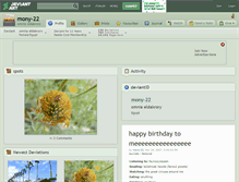 Tablet Screenshot of mony-22.deviantart.com