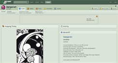 Desktop Screenshot of damperart.deviantart.com