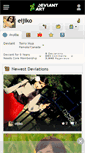 Mobile Screenshot of eijiko.deviantart.com