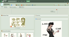 Desktop Screenshot of markcassar.deviantart.com