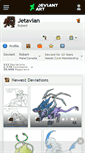 Mobile Screenshot of jetavian.deviantart.com