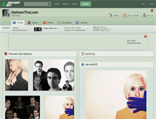 Tablet Screenshot of msmoontheloon.deviantart.com