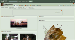 Desktop Screenshot of dixie-diamond.deviantart.com