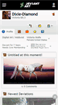 Mobile Screenshot of dixie-diamond.deviantart.com