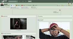 Desktop Screenshot of mnsd7.deviantart.com