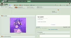 Desktop Screenshot of frindle.deviantart.com