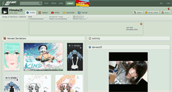 Desktop Screenshot of himeka25.deviantart.com