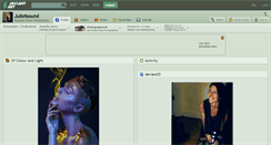 Desktop Screenshot of julietsound.deviantart.com