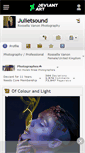 Mobile Screenshot of julietsound.deviantart.com