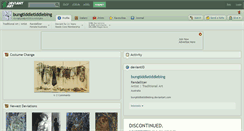 Desktop Screenshot of bungtiddletiddlebing.deviantart.com