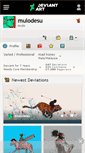 Mobile Screenshot of mulodesu.deviantart.com