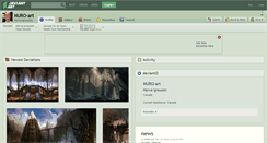 Desktop Screenshot of nuro-art.deviantart.com
