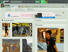 Tablet Screenshot of alekzis.deviantart.com