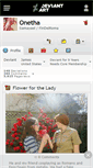 Mobile Screenshot of onetha.deviantart.com