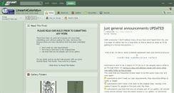 Desktop Screenshot of lineart4colorists.deviantart.com