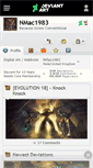 Mobile Screenshot of nmac1983.deviantart.com