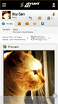 Mobile Screenshot of iku-san.deviantart.com