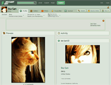 Tablet Screenshot of iku-san.deviantart.com
