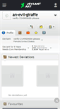 Mobile Screenshot of an-evil-giraffe.deviantart.com