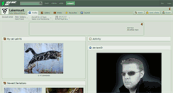 Desktop Screenshot of lakemount.deviantart.com