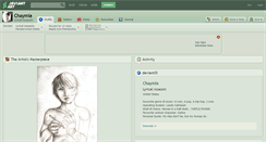 Desktop Screenshot of chaymia.deviantart.com