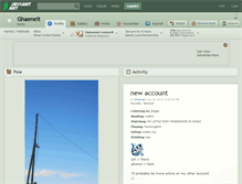 Tablet Screenshot of ghaenelt.deviantart.com