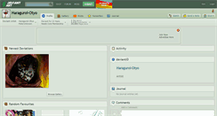 Desktop Screenshot of haraguroi-otyo.deviantart.com