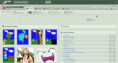 Desktop Screenshot of iamcommandoman.deviantart.com
