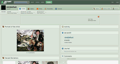 Desktop Screenshot of nimblefoot.deviantart.com