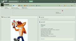 Desktop Screenshot of drspeed.deviantart.com