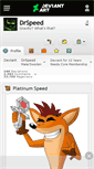 Mobile Screenshot of drspeed.deviantart.com