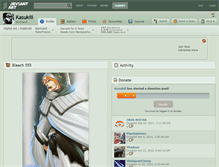 Tablet Screenshot of kasukiii.deviantart.com