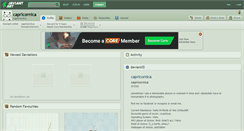 Desktop Screenshot of capricornica.deviantart.com