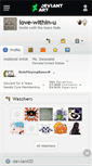Mobile Screenshot of love-within-u.deviantart.com