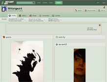 Tablet Screenshot of lithiumgaurd.deviantart.com