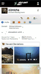 Mobile Screenshot of e2micha.deviantart.com