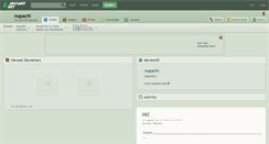 Desktop Screenshot of nupachi.deviantart.com