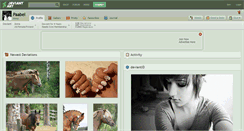 Desktop Screenshot of paabel.deviantart.com