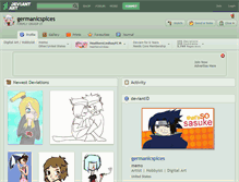 Tablet Screenshot of germanicspices.deviantart.com