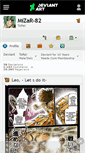 Mobile Screenshot of mizar-82.deviantart.com
