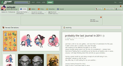Desktop Screenshot of nichiyobi.deviantart.com