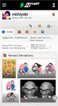 Mobile Screenshot of nichiyobi.deviantart.com