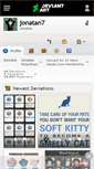 Mobile Screenshot of jonatan7.deviantart.com