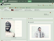 Tablet Screenshot of maulanaabs.deviantart.com